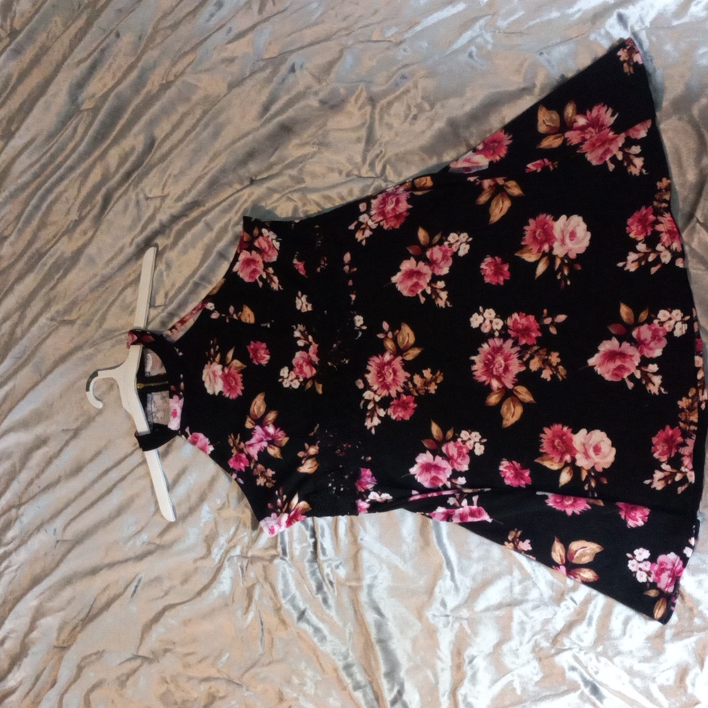 Floral print dress